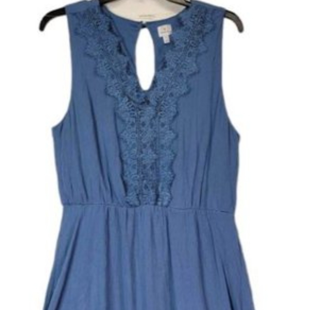 Dress barn blue dress